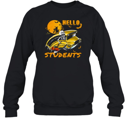 Hello Students  Halloween Style 18 T-Shirt