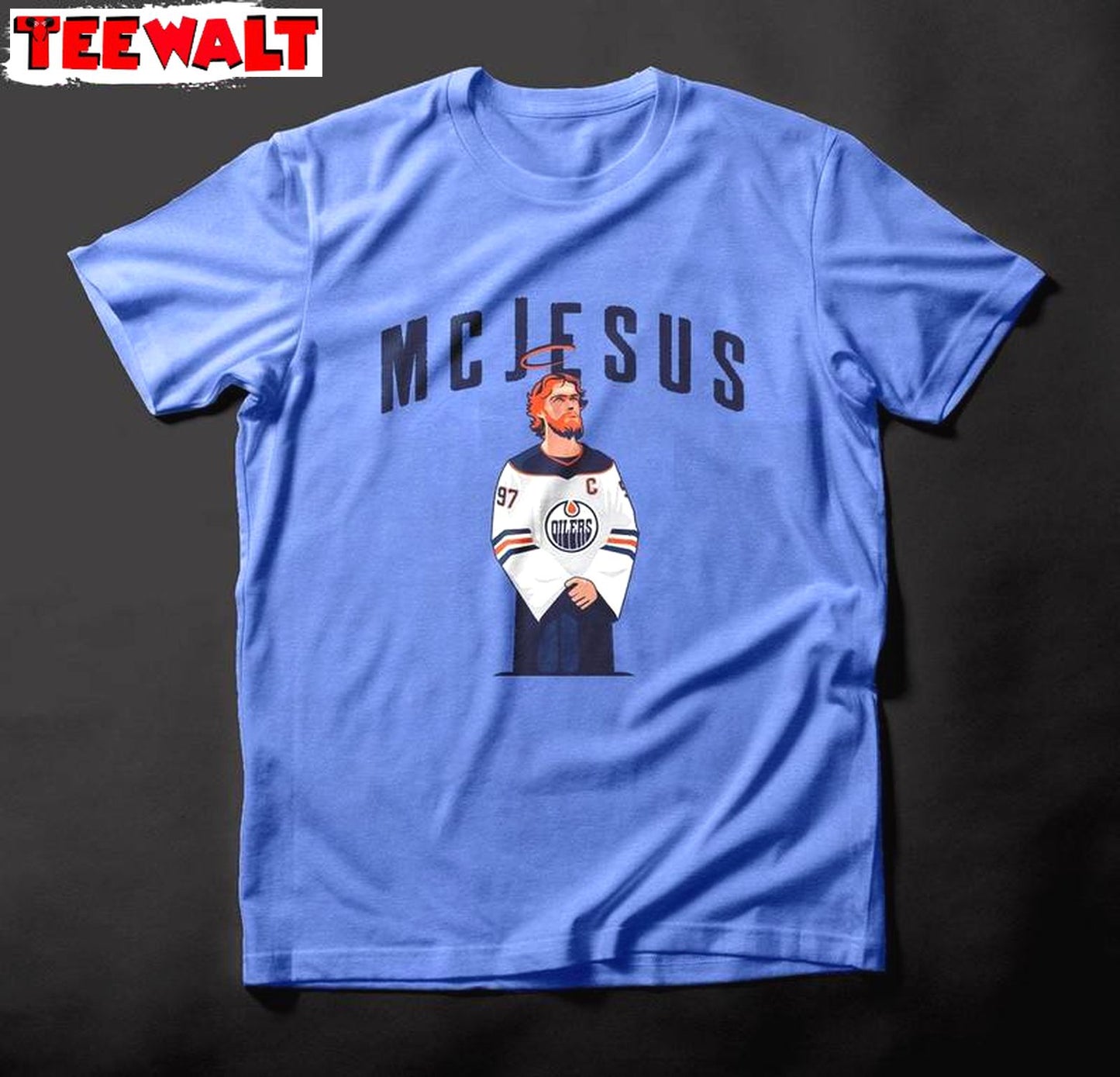 Connor Mcdavid Short Sleeve , Retro McJesus Shirt Long Sleeve