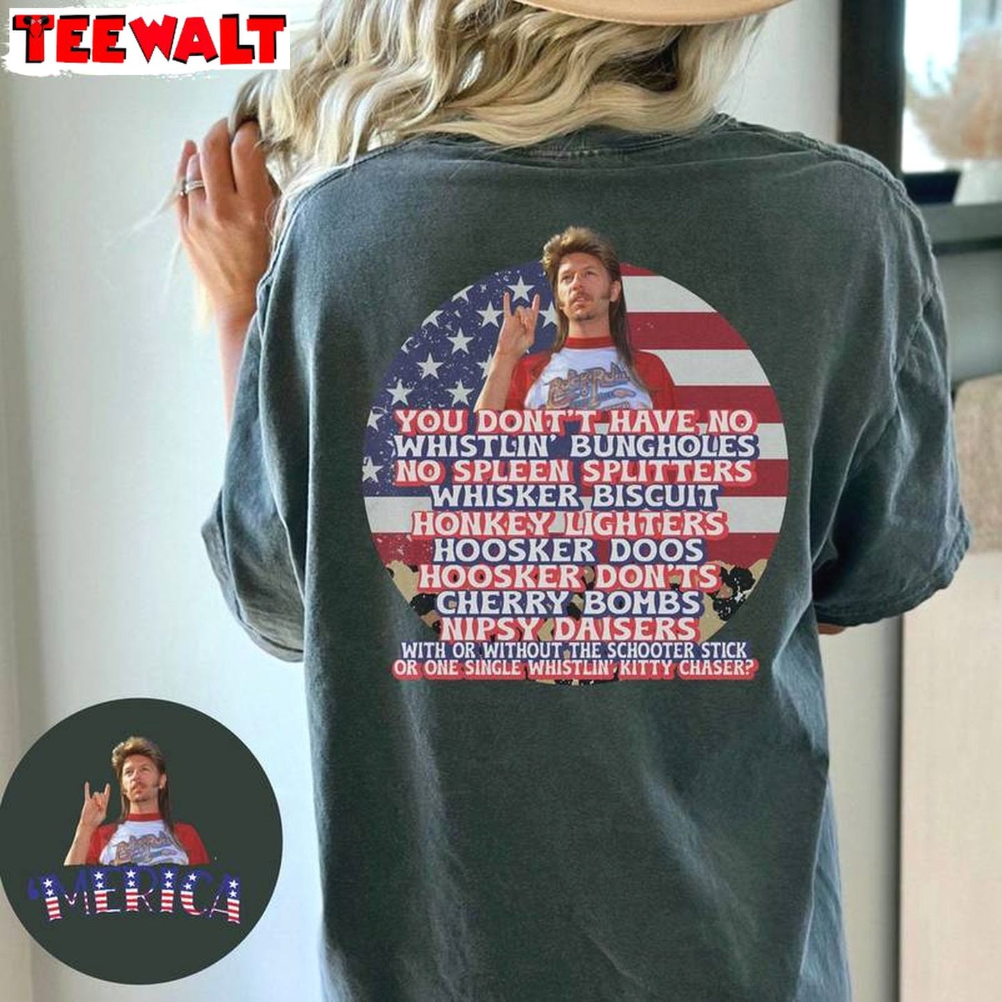 Funny Joe Dirt 4th Of July Shirt, Limited 4th Of July Short Sleeve Long Sleeve