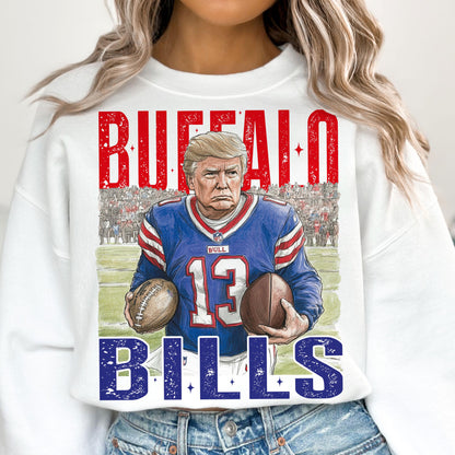 Buffalo Football Design Sublimation Tump Trump Apparel