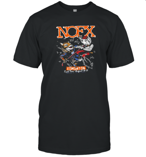 NOFX Final Tour In Edmonton AB On Aug 10 11 2024 T-Shirt