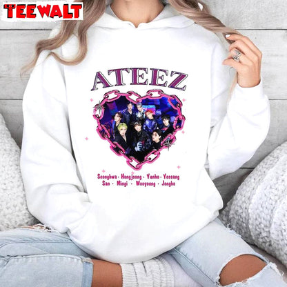 Ateez Towards The Light Will To Power World Tour T Shirt, Awesome Ateez World Tour Shirt Hoodie