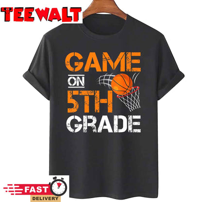 Funny Games On Fifth Grade Basketball First Day Of School Hoodie