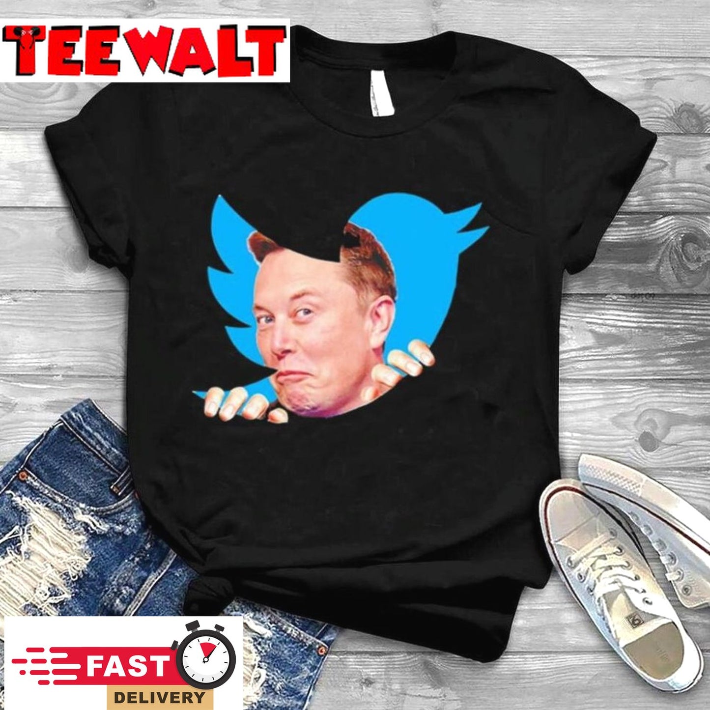 Elon Musk Twitter T Shirt