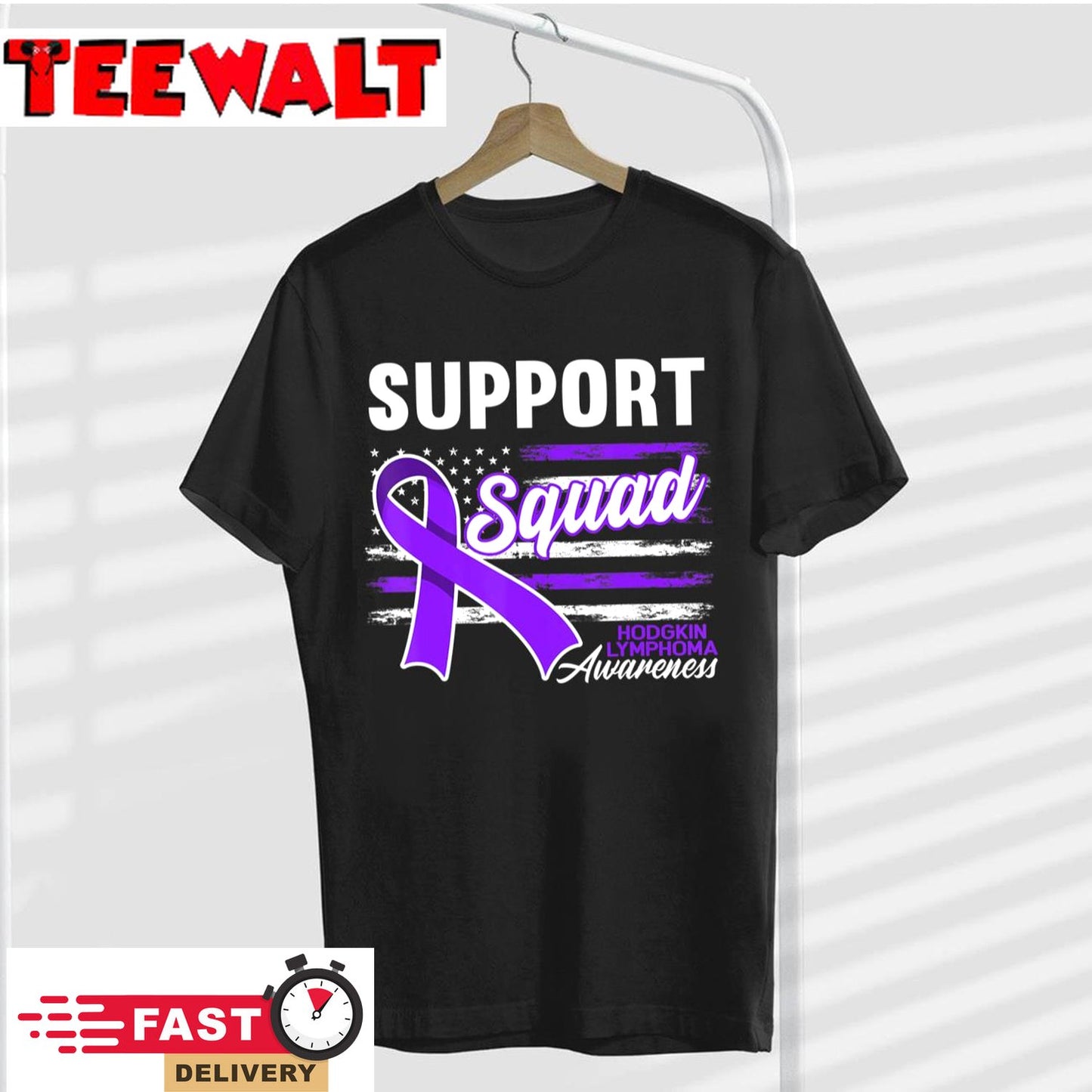 Cancer Awareness I Support Squad I Hodgkin Lymphoma T-Shirt