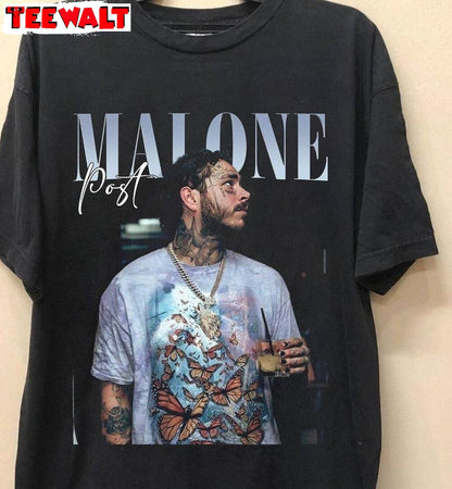 Austin Album Inspirational Short Sleeve , Trendy Post Malone Tour