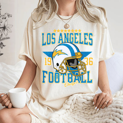 Los Angeles Football Shirt - La Charger Shirt For Football Fans