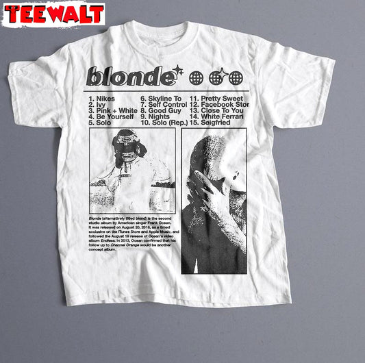 Frank Ocean Trendy Shirt, Frank Ocean Blond Long Sleeve Crewneck Sweatshirt