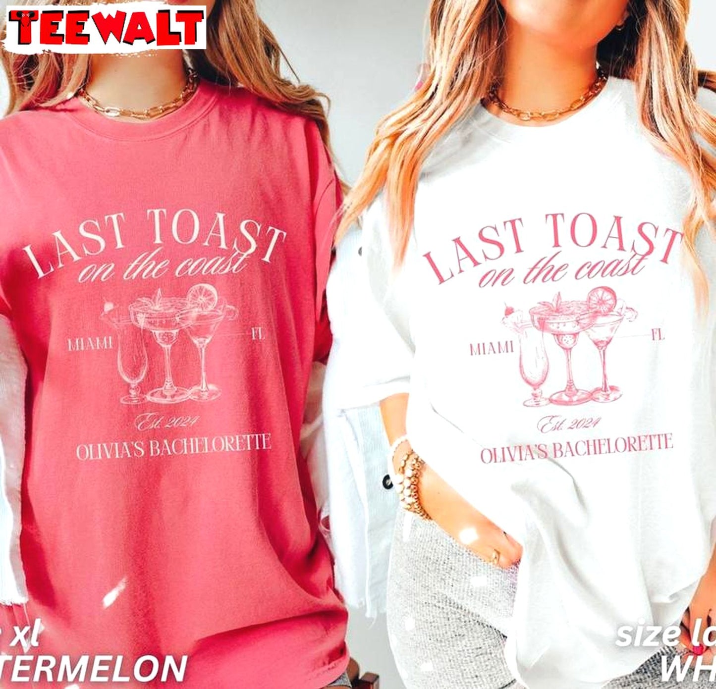 Last Toast On The Coast Vintage Shirt, Beach Bachelorette Party Short Sleeve Crewneck