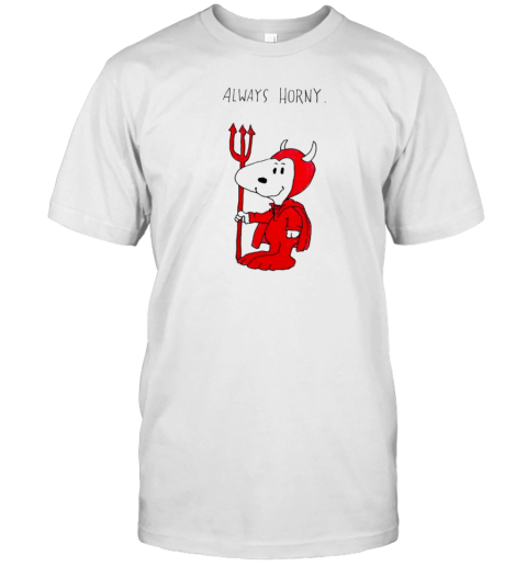 Always Horny Snoopy Peanuts T-Shirt