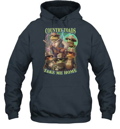 Country Toads Take Me Home Hoodie