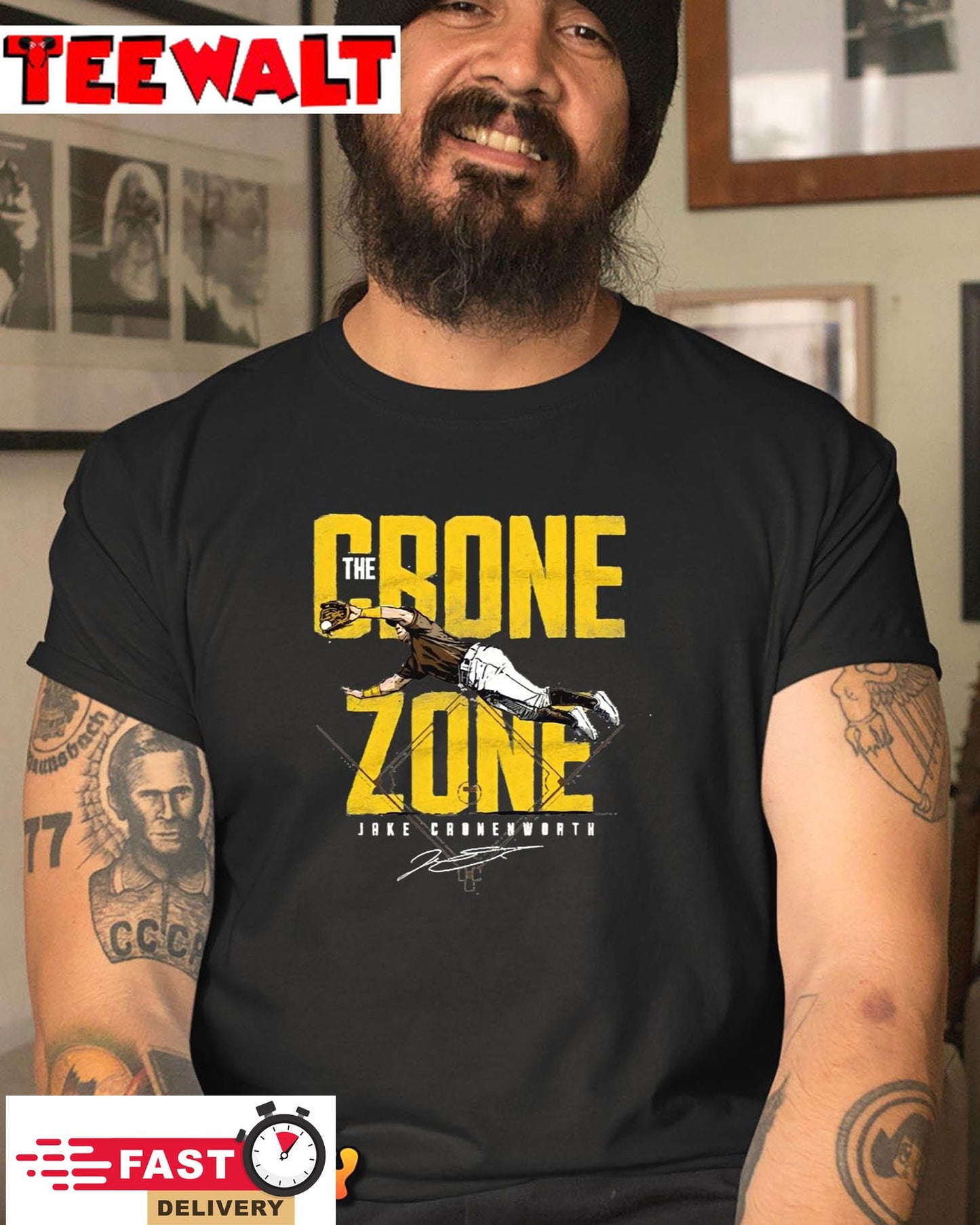 San Diego Baseball the Crone Zone Jake Cronenworth T-shirt