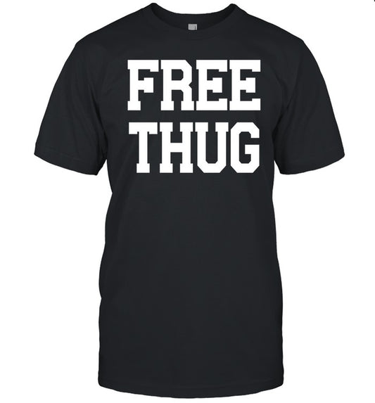 Young Thug Wearing Free Thug Shirt