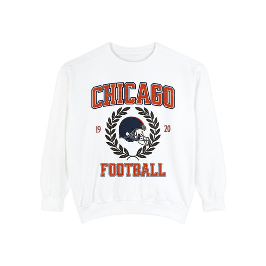 Chicago Football Sweatshirt Bear Crewneck Retro Caleb Williams Gift