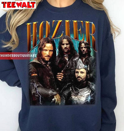 Vintage Hozier Shirt , Hozier Funny Meme Short Sleeve Long Sleeve