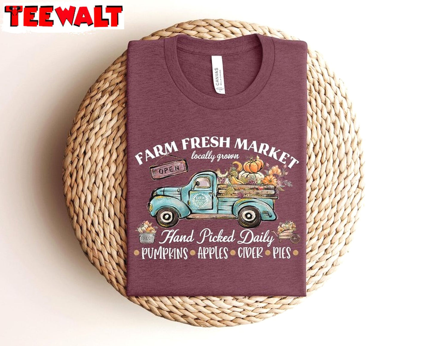 Fall Farm Fresh Pumpkins Sweatshirt, Thanksgiving Shirt