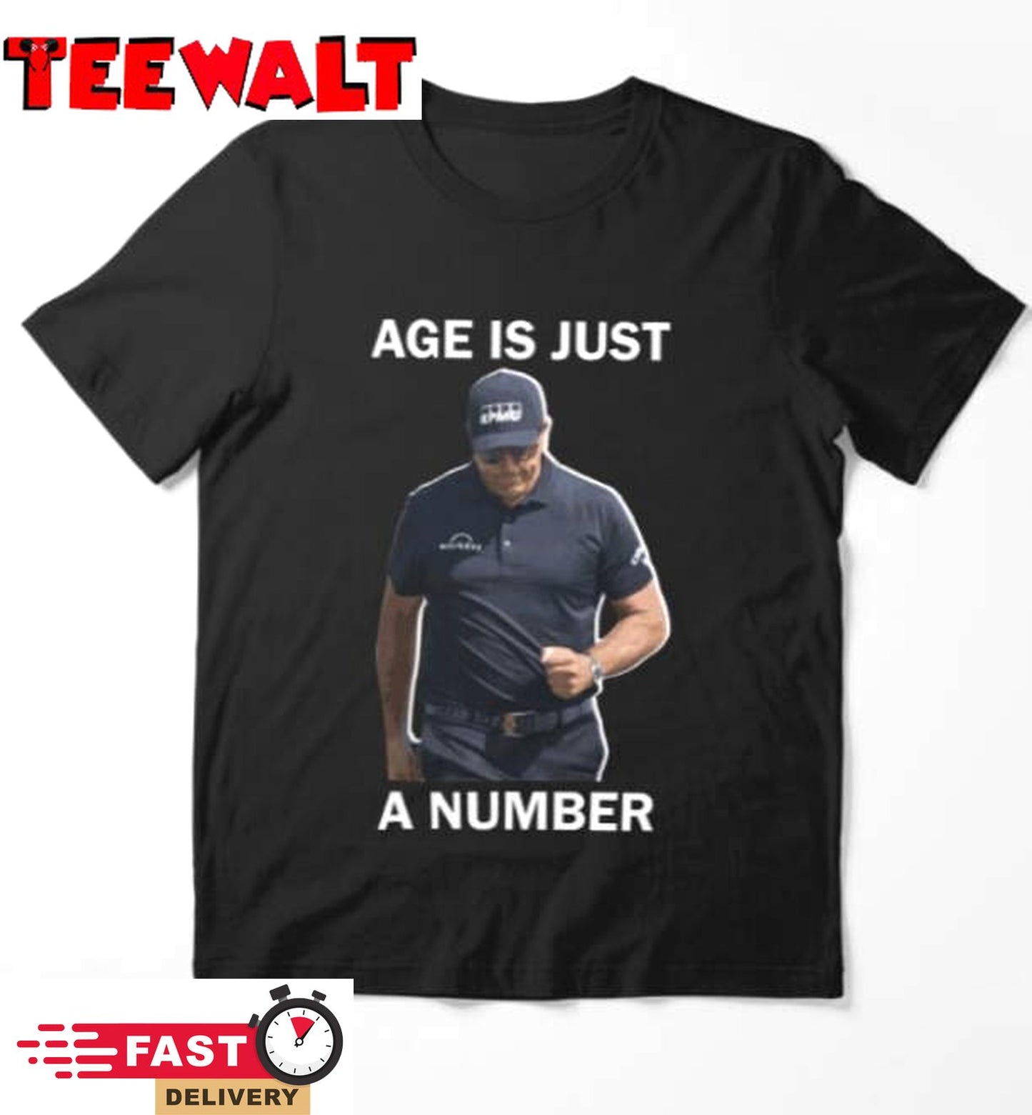 Phil Mickelson Age Is Just A Number Golf Fan Shirt