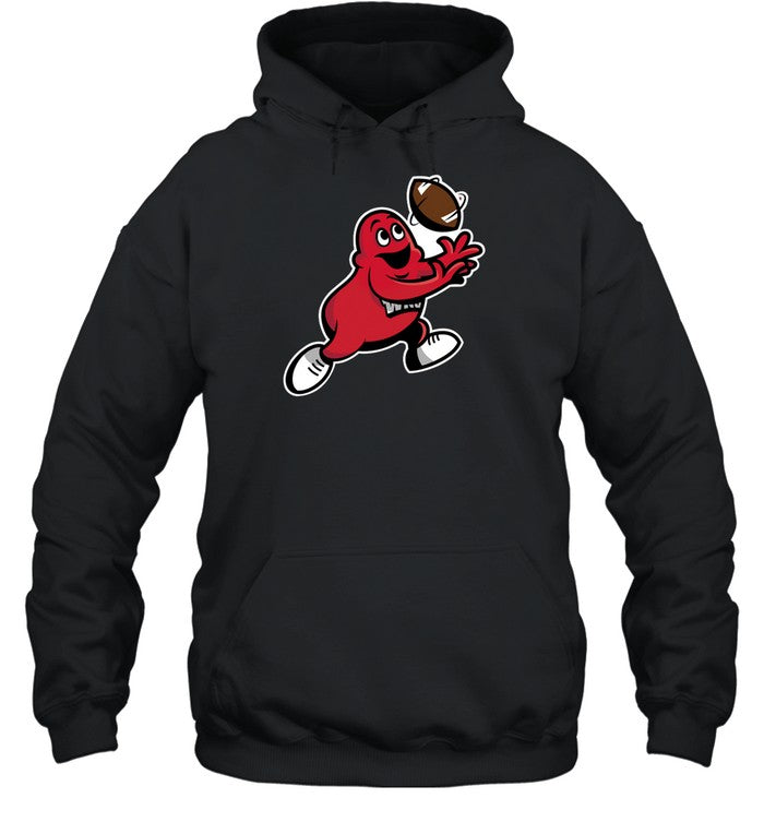 Big Red Wide Receiver Hoodie