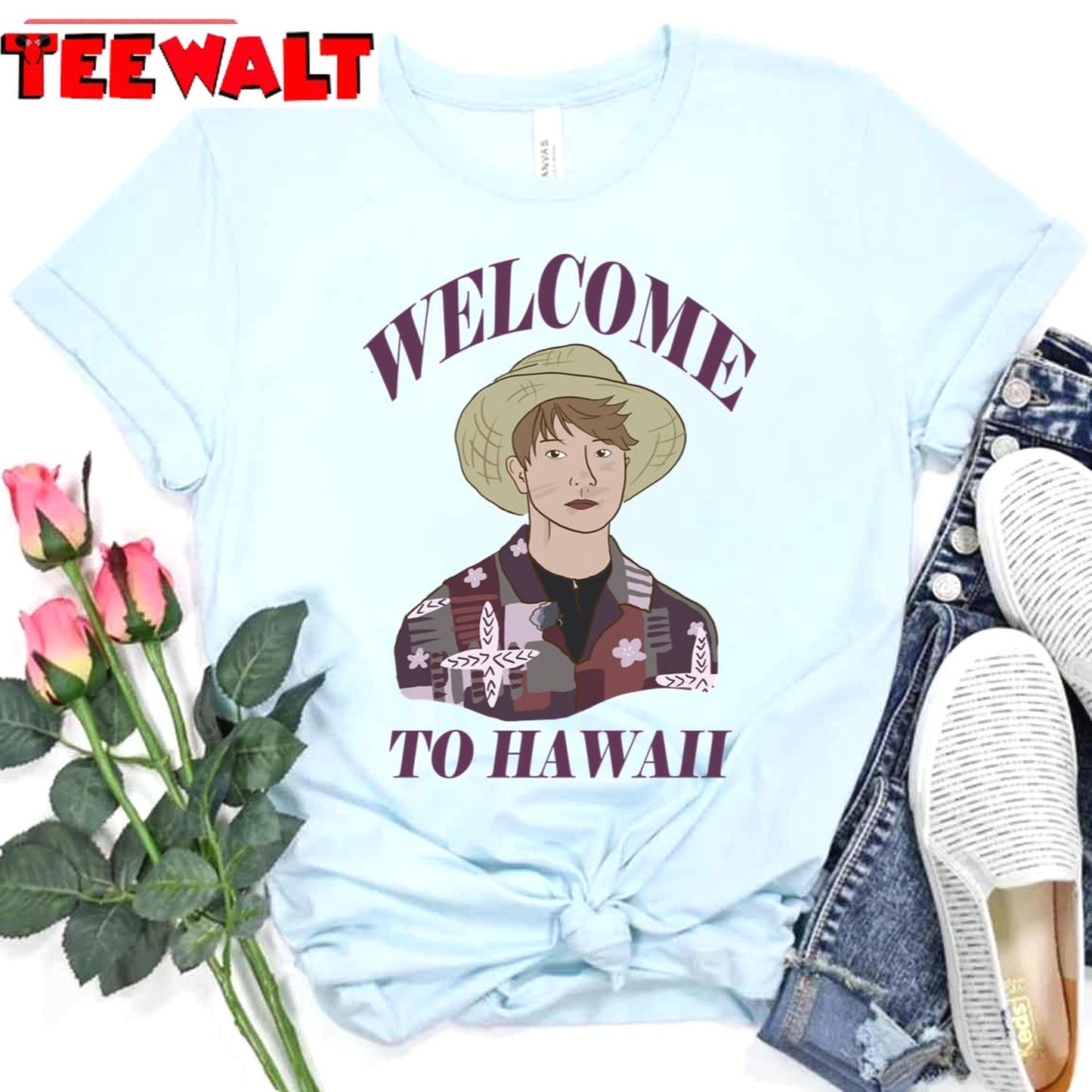 Bts Jungkook In Hawaii Unisex T-Shirt