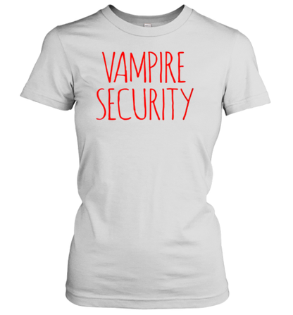 Halloween Costume Vampire Security Decorations T-Shirt