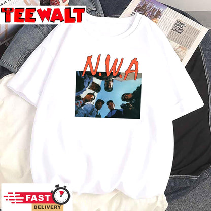 NWA T-Shirt N.W.A Ice Cube Eazy E Dr. Dre N.W.A Merch Tour Hip Hop Rap Unisex T-Shirt