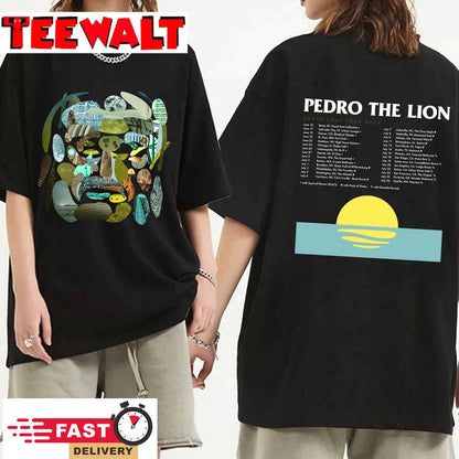 Pedro The Lion - Santa Cruz 2024 Tour Shirt, Pedro The Lion 2024 Concert Shirt