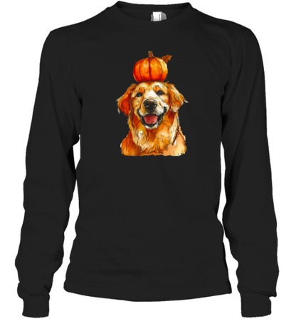 Halloween Golden Retriever Dog , Funny Halloween Golden Retriever T-Shirt