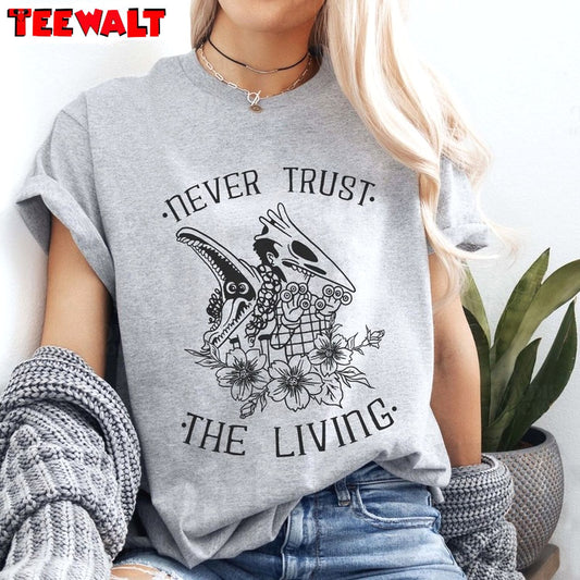 Never Trust The Living Shirt, 1988 Horror Movie Hoodie Tank Top