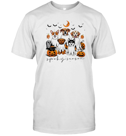 Halloween Dog Spooky Season T-Shirt