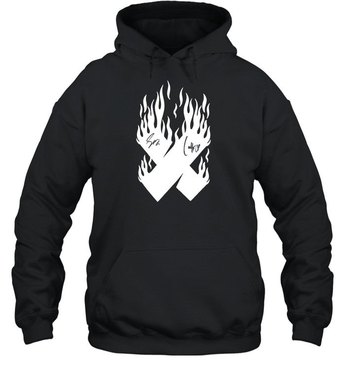 Autographed X Flames Hoodie