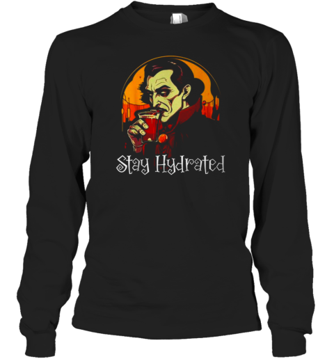 Dracula Halloween Scary Trick Or Treat Spooky Vampire T-Shirt