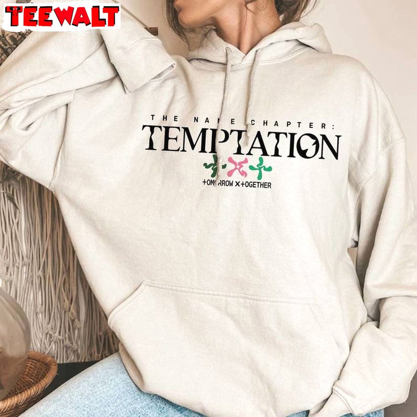 Fantastic Txt Temptation Sweatshirt, The Name Chapter Temptation Crewneck Long Sleeve