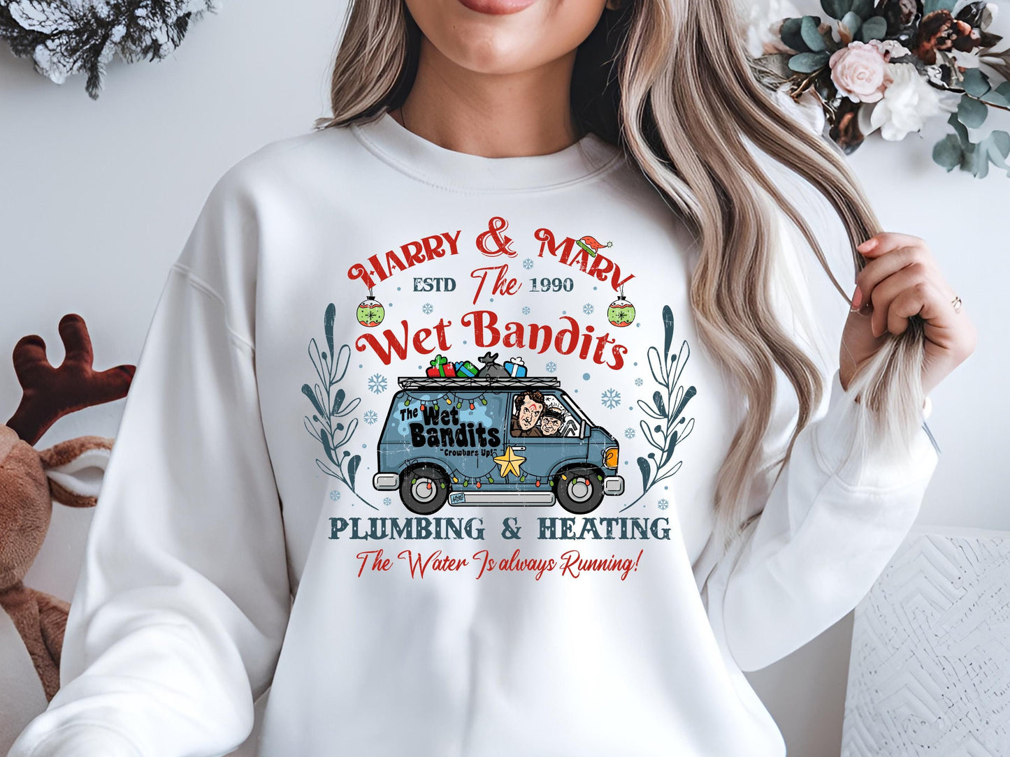 Wet Bandits Christmas - Home Alone Movie Holiday Tee