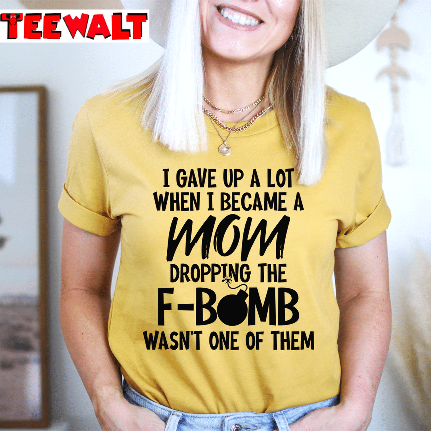 I Gave Up A Lot When I Became A Mom Unisex T-Shirt