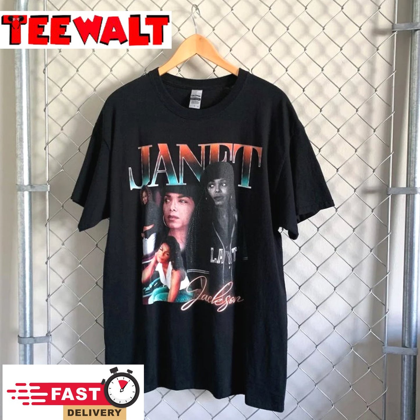 Vintage Style Janet Jackson Graphic Tee, Janet Jackson T-Shirt