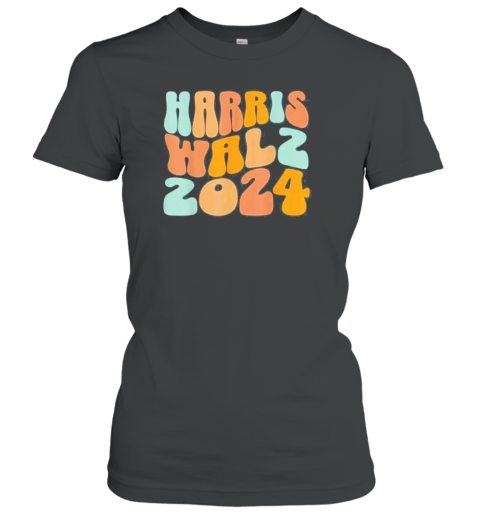 Harris Walz 2024 For President Kamala Harris Democrat T-Shirt