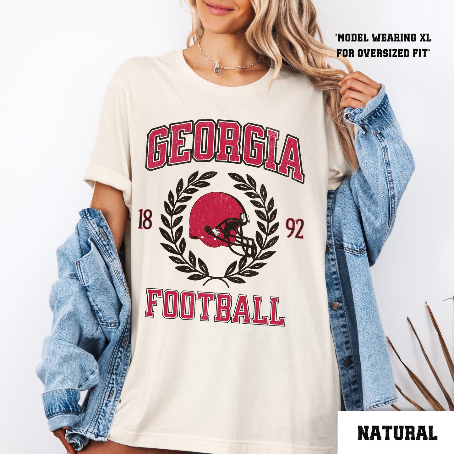 Georgia Football Shirt - College Game Day Shirt, Comfort Colors Bow Tee