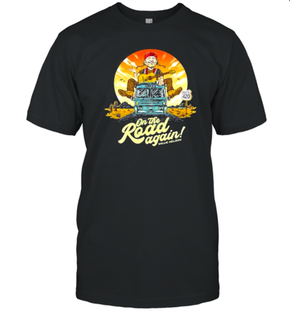 Willie Nelson On The Road Again 2024 T-Shirt