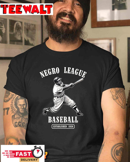 Vintage Negro League Baseball Black History Month Juneteenth T-Shirt