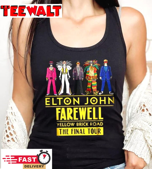 Elton John Farewell Tour 2022 Tank Top Shirt