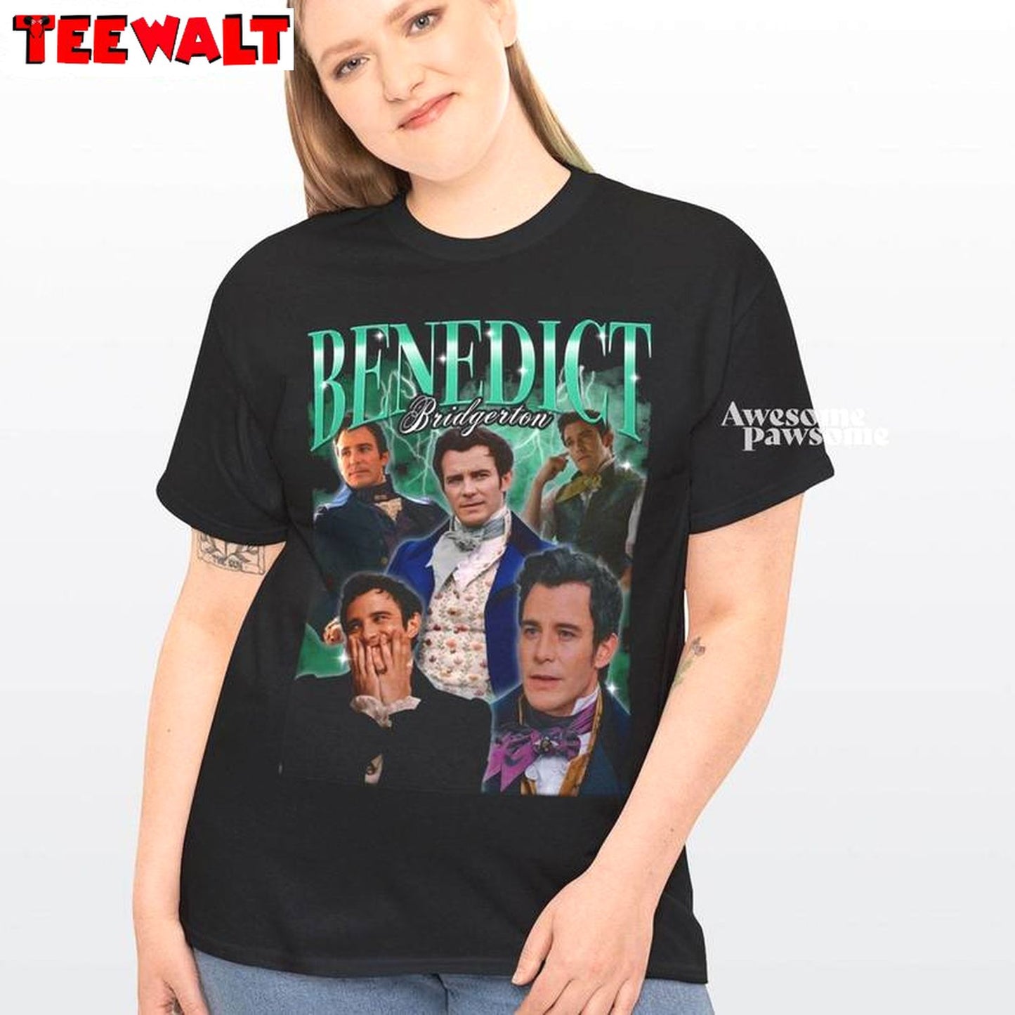 Benedict Bridgerton Cool Design Shirt, Limited Bridgerton Actor Short Sleeve