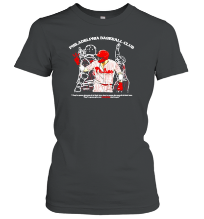 Nick Castellanos Philadelphia Baseball Club They&#39Re Gonna Give You All Of Their Love T-Shirt