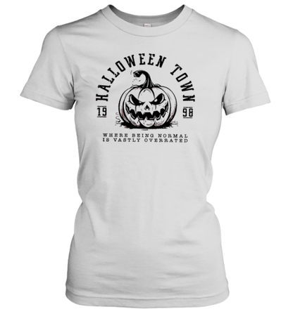 Halloween Town Scary Pumpkin Teacher T-Shirt