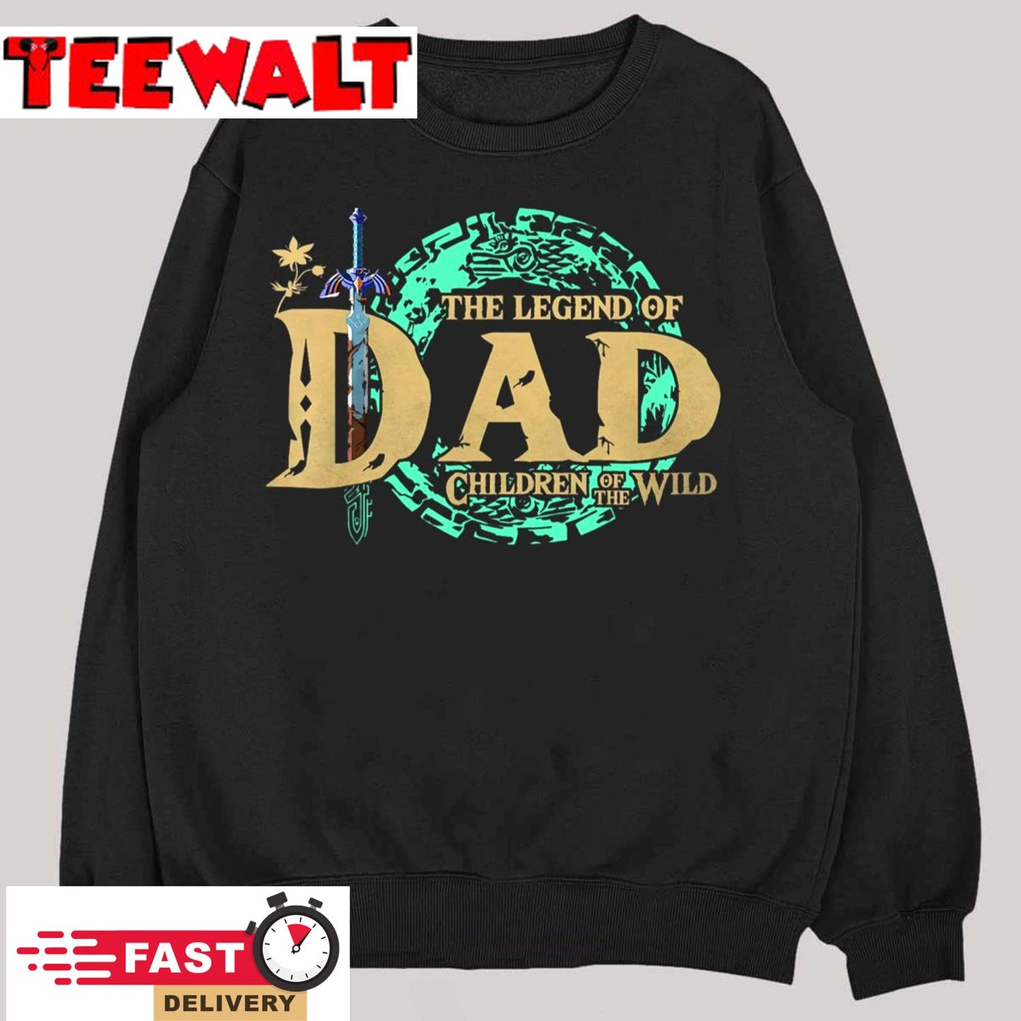 The Legend Of Dad Children Of The Wild Father's Day T-Shirt