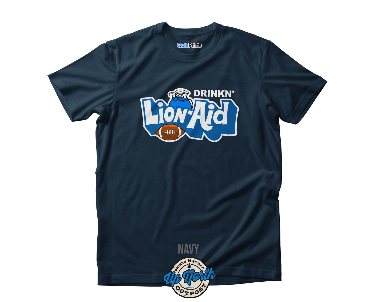 Drinkin' Lion-Aid Shirt - Detroit Football Tee For All Sizes