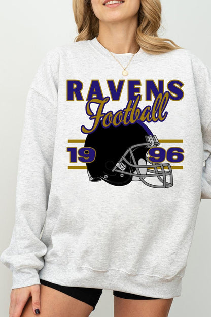 Baltimore Football  Sweatshir Unisex Ravens Pullover