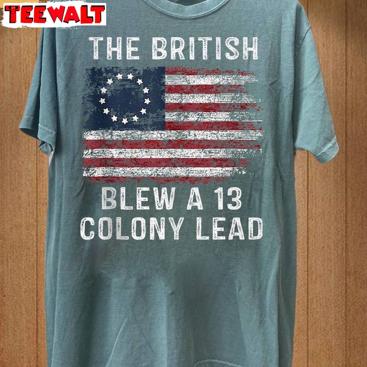 Funny British Blew 13 Colony Lead Shirt, Limited Tee Tops Sweater Introvert Gift