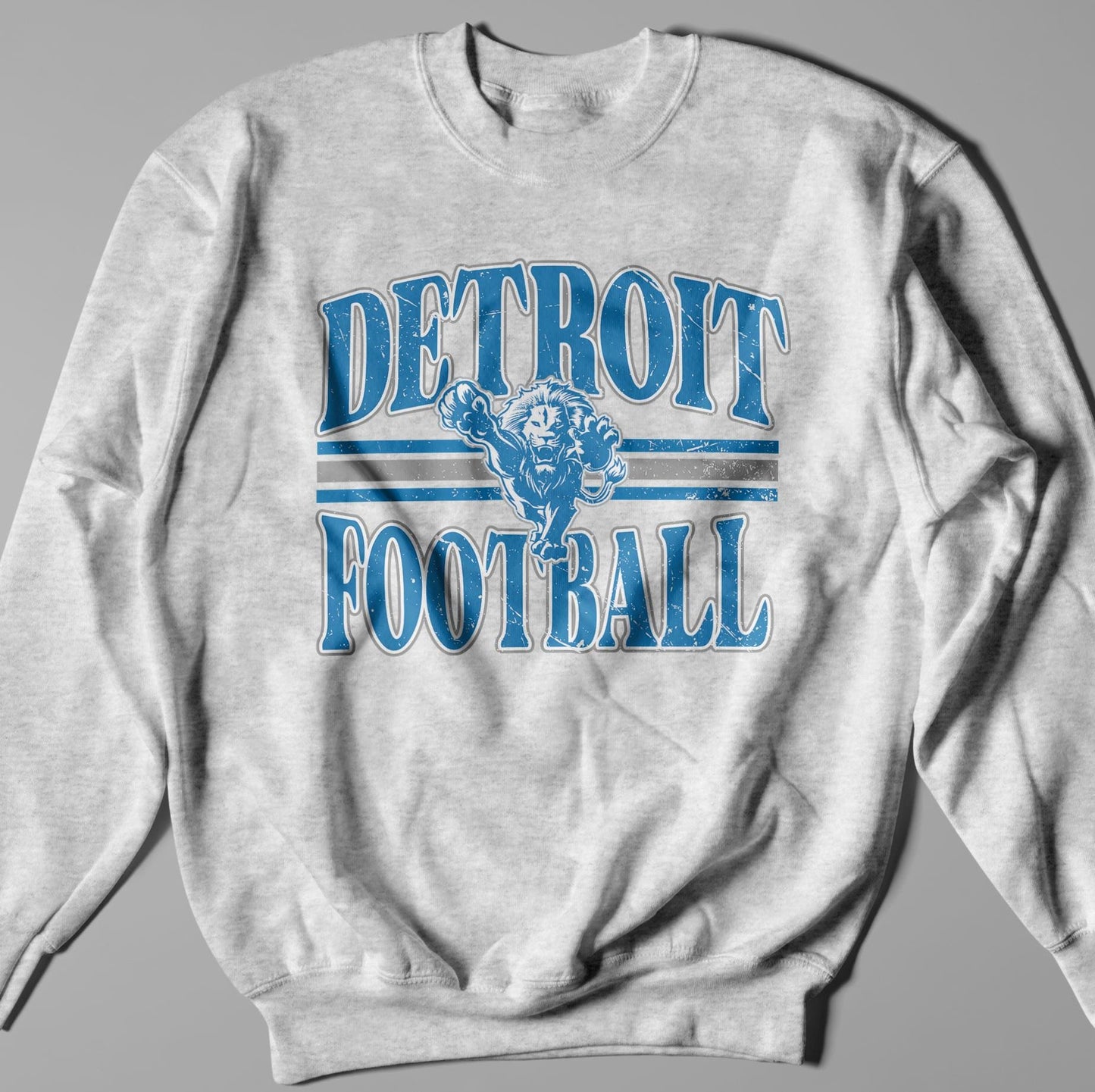 Detroit Football Game Day Vintage Sweatshirt Hoodie