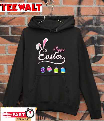 Happy Easter Bunny Eggs Hunting T-Shirt