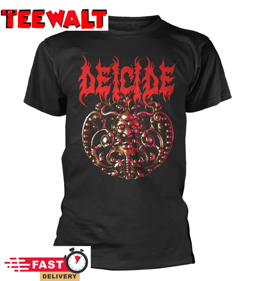 Deicide Brass Face Official T-Shirt